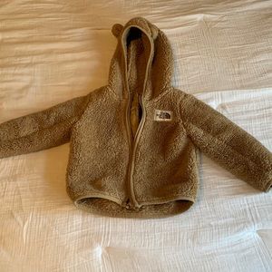 Baby north face teddy jacket